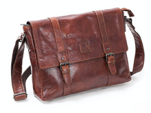 BaooBaoo Messenger Bag – Messengerväska 13" – Brandy