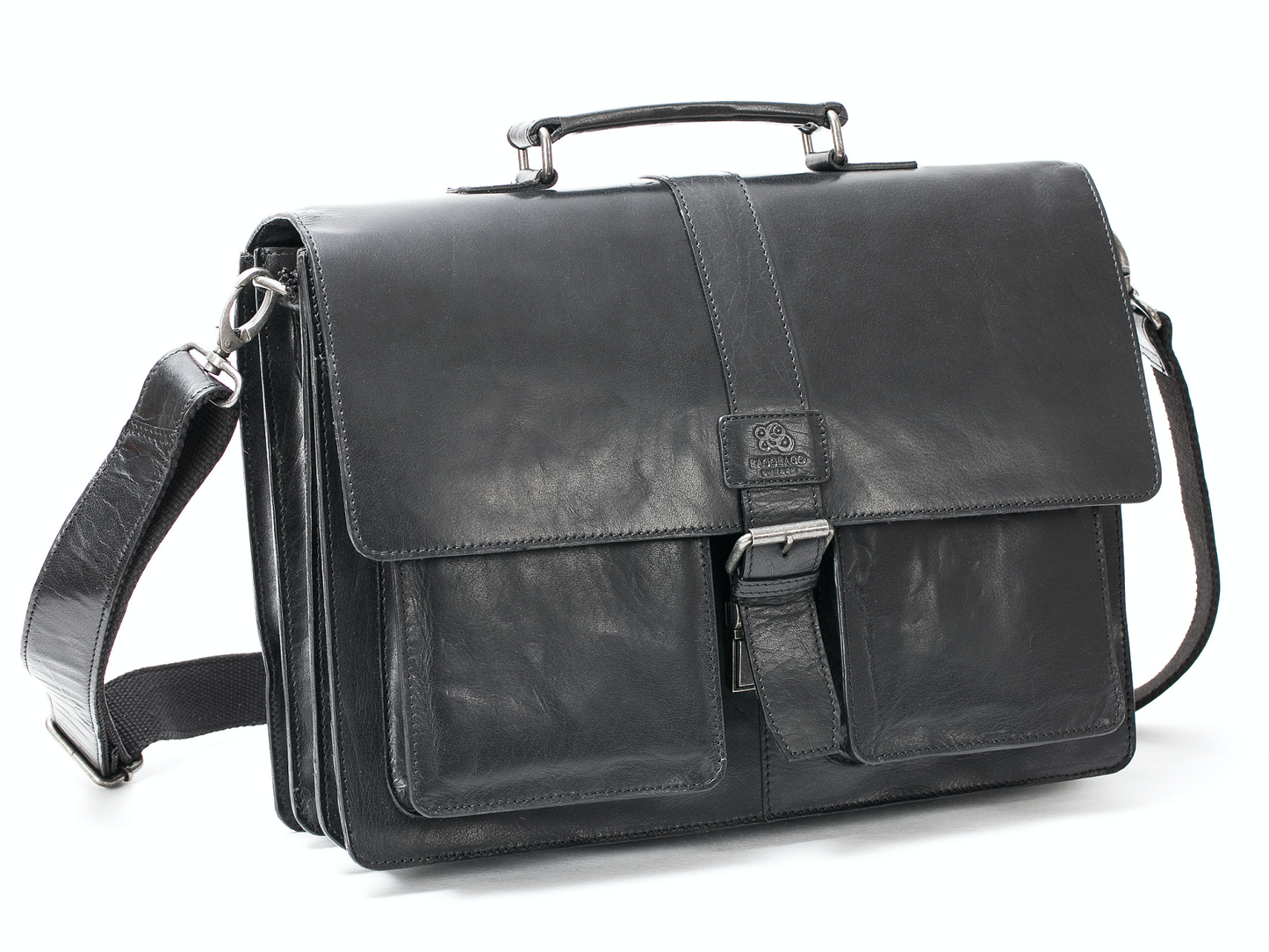 BaooBaoo Briefcase Portfölj 15" 3-fack – Svart
