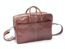 BaooBaoo Briefcase Soft – Datorportfölj 15" 2-zip – Brandy