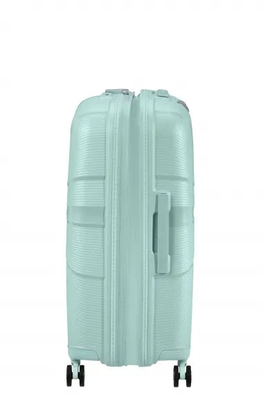 American Tourister Starvibe 67cm Mellanstor Expanderbar Surf Blue