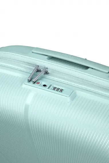 American Tourister Starvibe 67cm Mellanstor Expanderbar Surf Blue