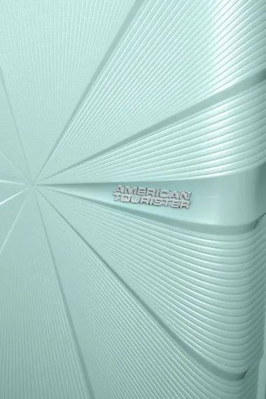 American Tourister Starvibe 67cm Mellanstor Expanderbar Metallic Peach