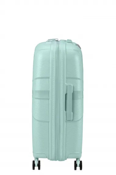 American Tourister Starvibe 67cm Mellanstor Expanderbar Surf Blue