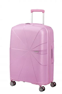 American Tourister Starvibe 67cm Mellanstor Expanderbar Metallic Pastel Lavender