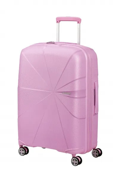 American Tourister Starvibe 67cm Mellanstor Expanderbar Metallic Pastel Lavender