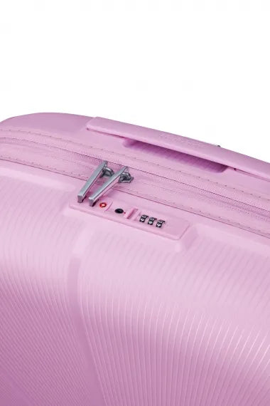 American Tourister Starvibe 67cm Mellanstor Expanderbar Metallic Pastel Lavender