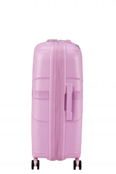 American Tourister Starvibe 67cm Mellanstor Expanderbar Metallic Pastel Lavender