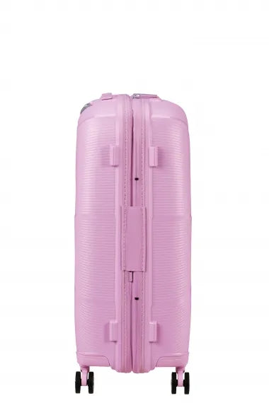American Tourister Starvibe 67cm Mellanstor Expanderbar Metallic Pastel Lavender