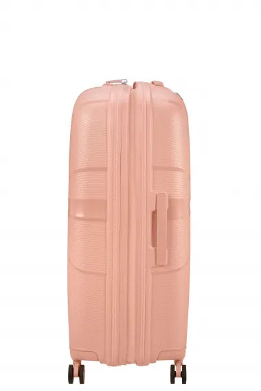 American Tourister Starvibe 77cm Stor Expanderbar Metallic Peach
