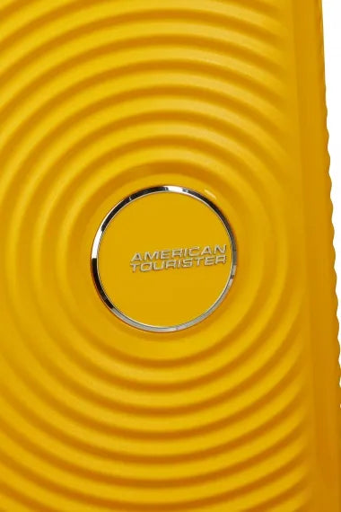 American Tourister Soundbox Mini kabinväska - Golden Yellow