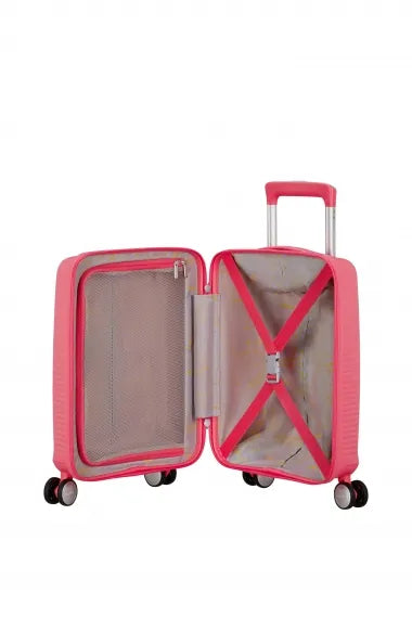 American Tourister Soundbox Mini kabinväska - Sun Kissed Coral
