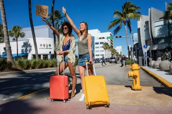 American Tourister Soundbox 55 cm Golden Yellow