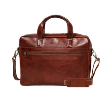 Tony Perotti Vegetale Leather Datorväska 14" Mörkbrun