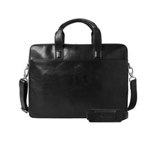 Tony Perotti Vegetale Leather Datorväska 14" Svart