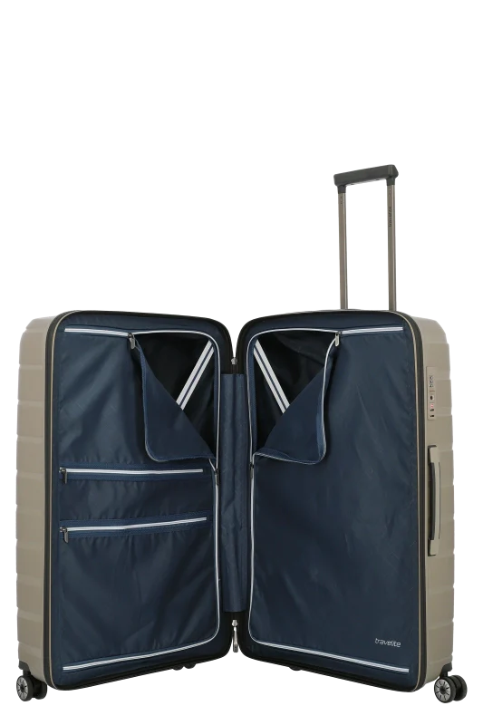 Travelite Air Base stor resväska 77cm Champagne