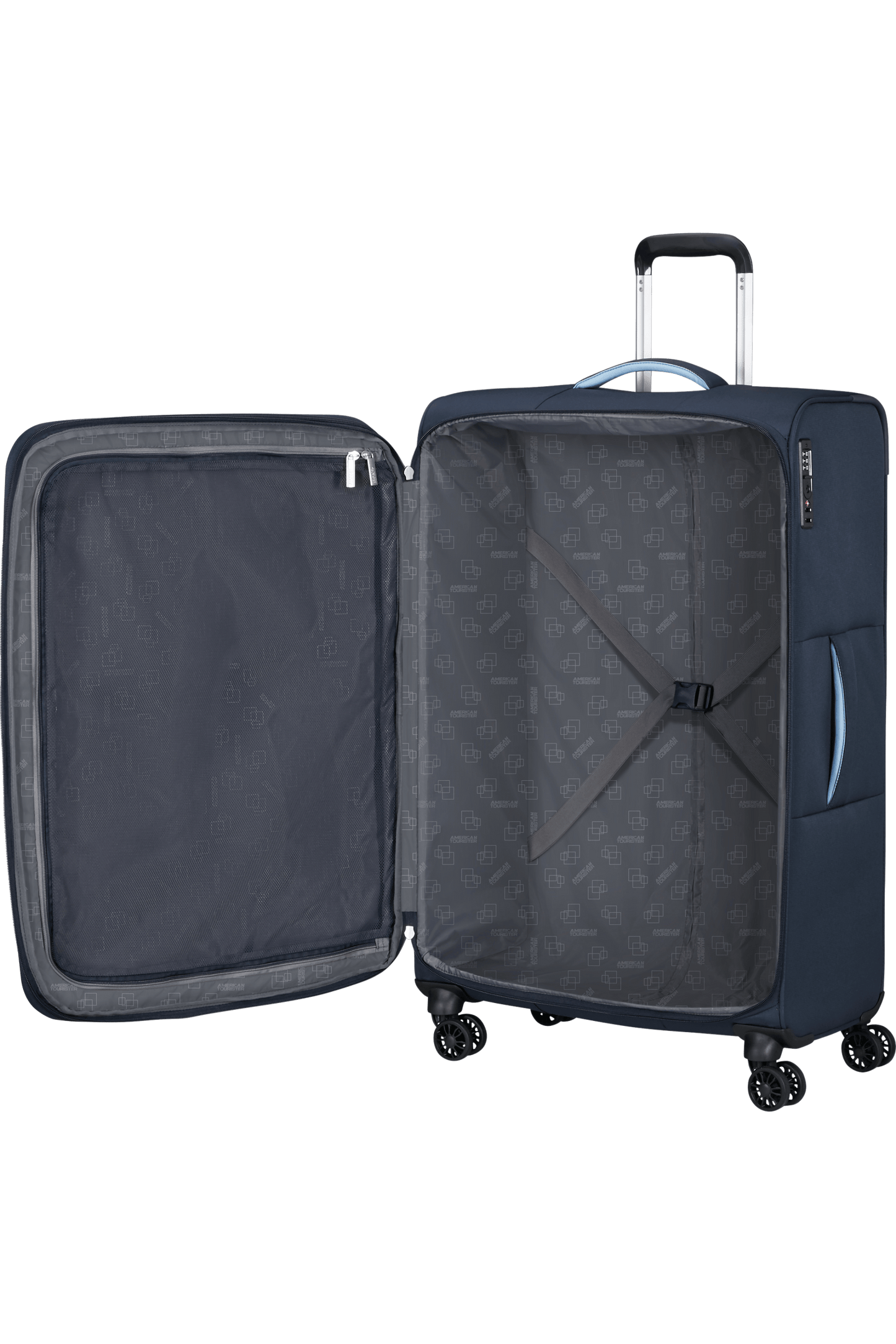 American Tourister Cloudrider Resväska L 78,5 cm Expanderbar - Navy