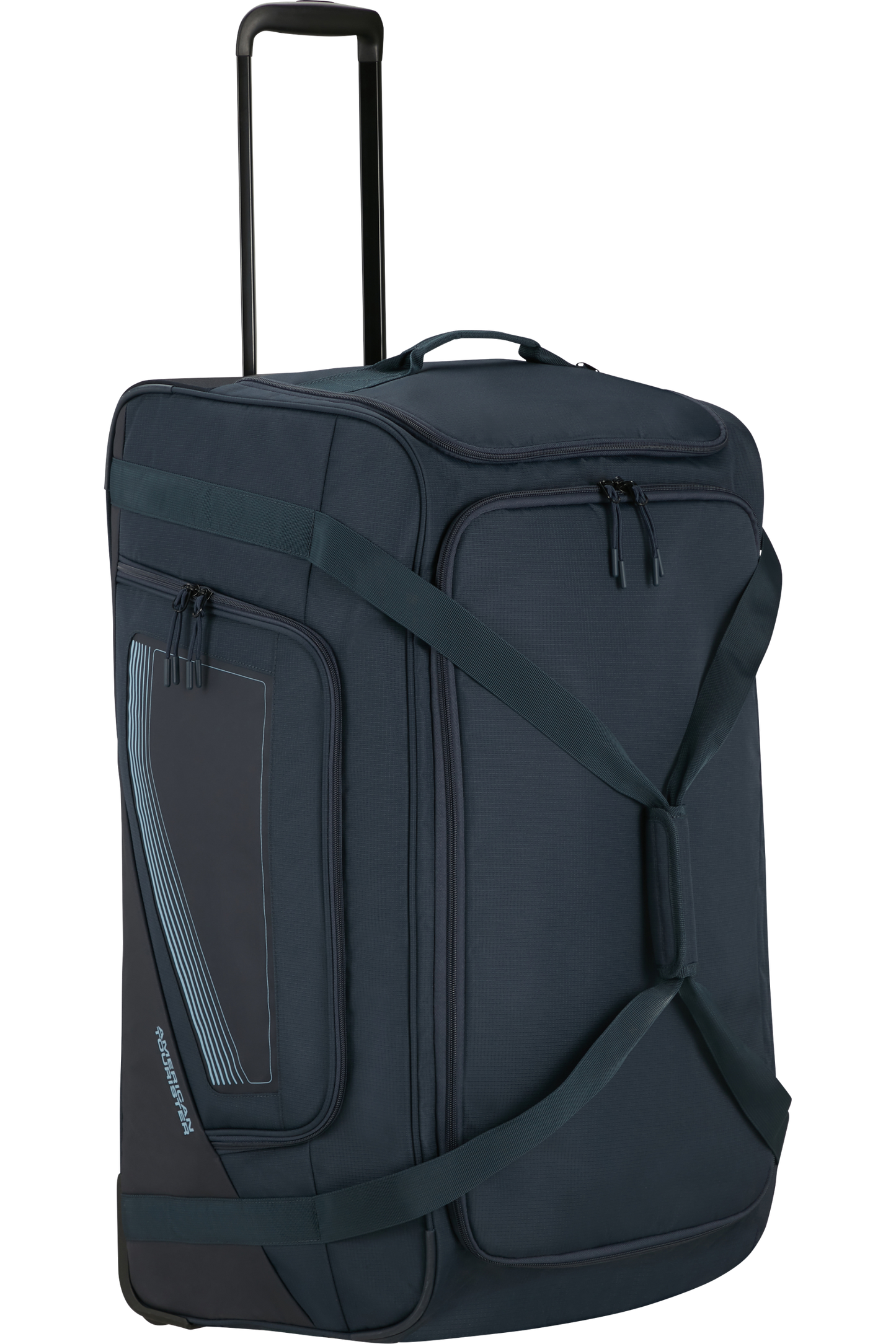American Tourister City Racer L Duffelväska 2-Hjul 77cm - Navy